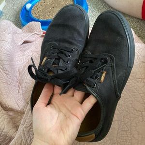 Black Chima Vans w/ Cushion